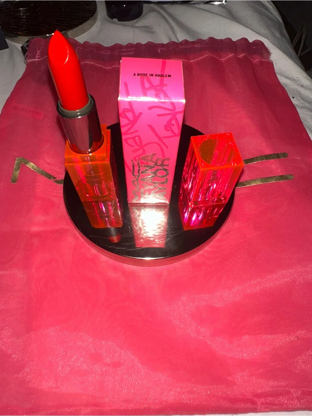 MAC x Teyana Taylor A Rose In Harlem Lipstick